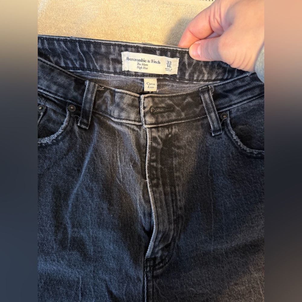 Abercrombie and Fitch curve love mom high rise
